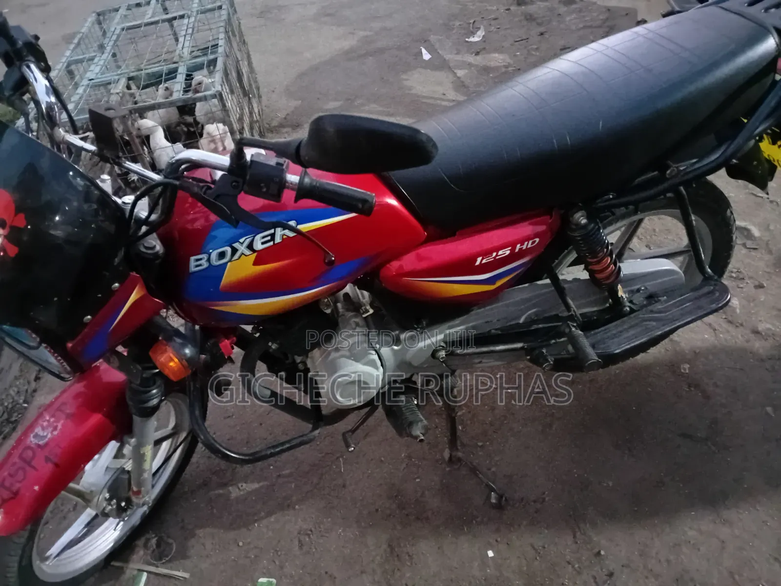 Bajaj Boxer 125 2026 Red