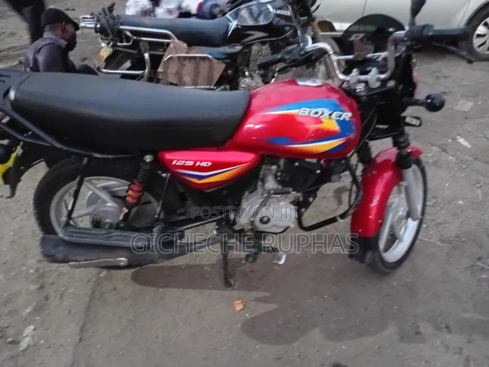 Bajaj Boxer 125 2026 Red