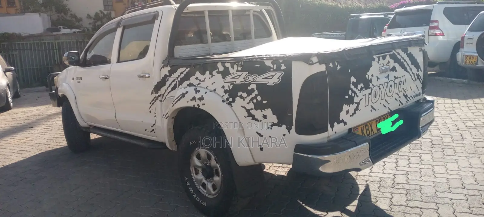 Toyota Hilux 2.5 D-4D 2007 White