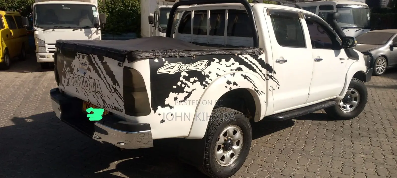 Toyota Hilux 2.5 D-4D 2007 White