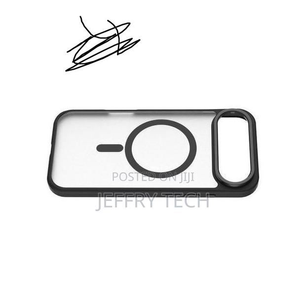 Pouch Quality iPhone 17 Air Clear Solid Magsafe Transparent Phone Case - thumbnail 2