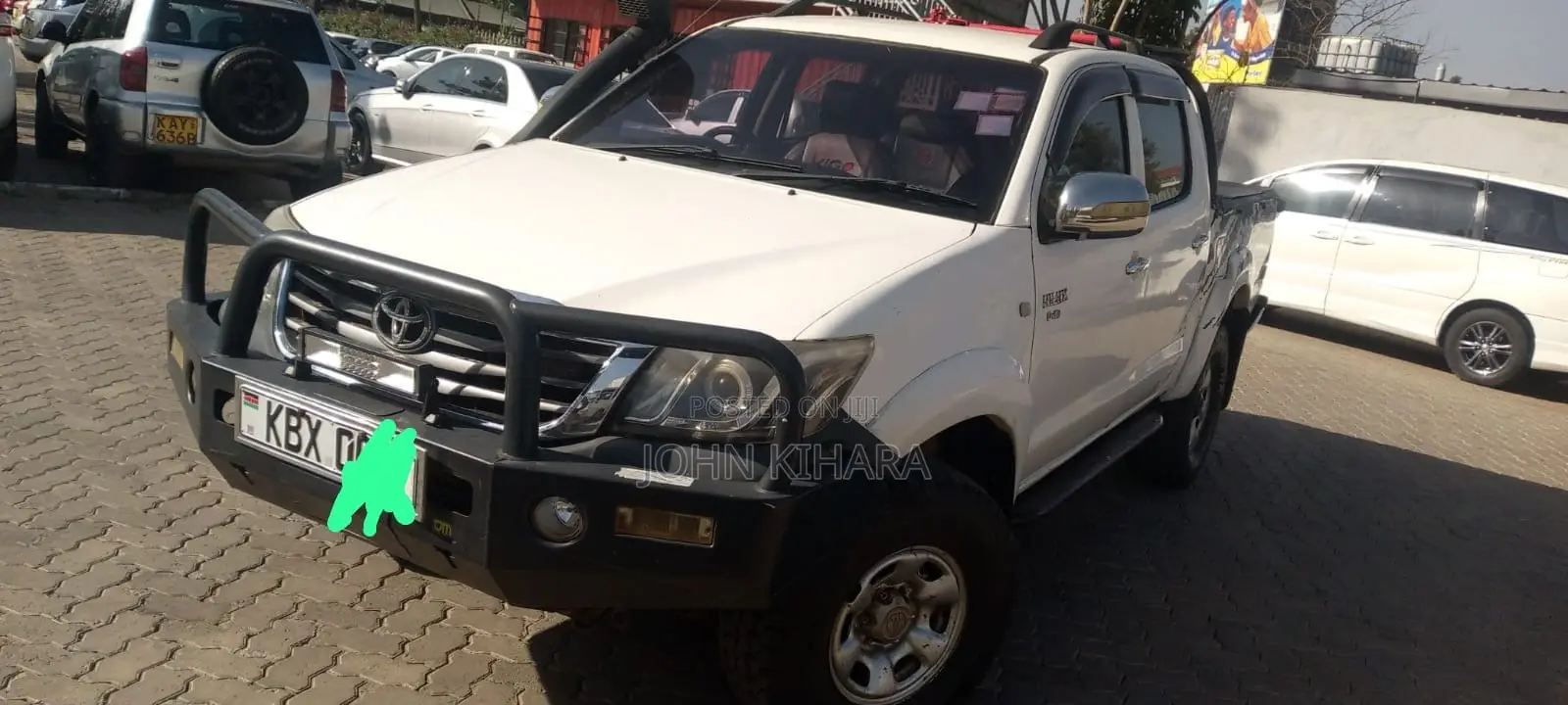 Toyota Hilux 2.5 D-4D 2007 White
