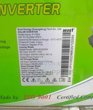 Must 3.2kva 24v Hybrid Solar Inverter