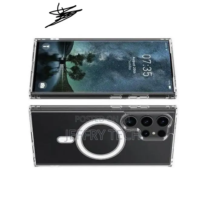 Samsung Galaxy S24 Ultra Smooth Magsafe Transparent