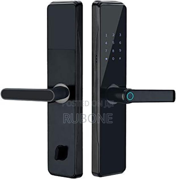 Electronic WiFi Smart APP Password Door Lock Fingerprint IC CardKey