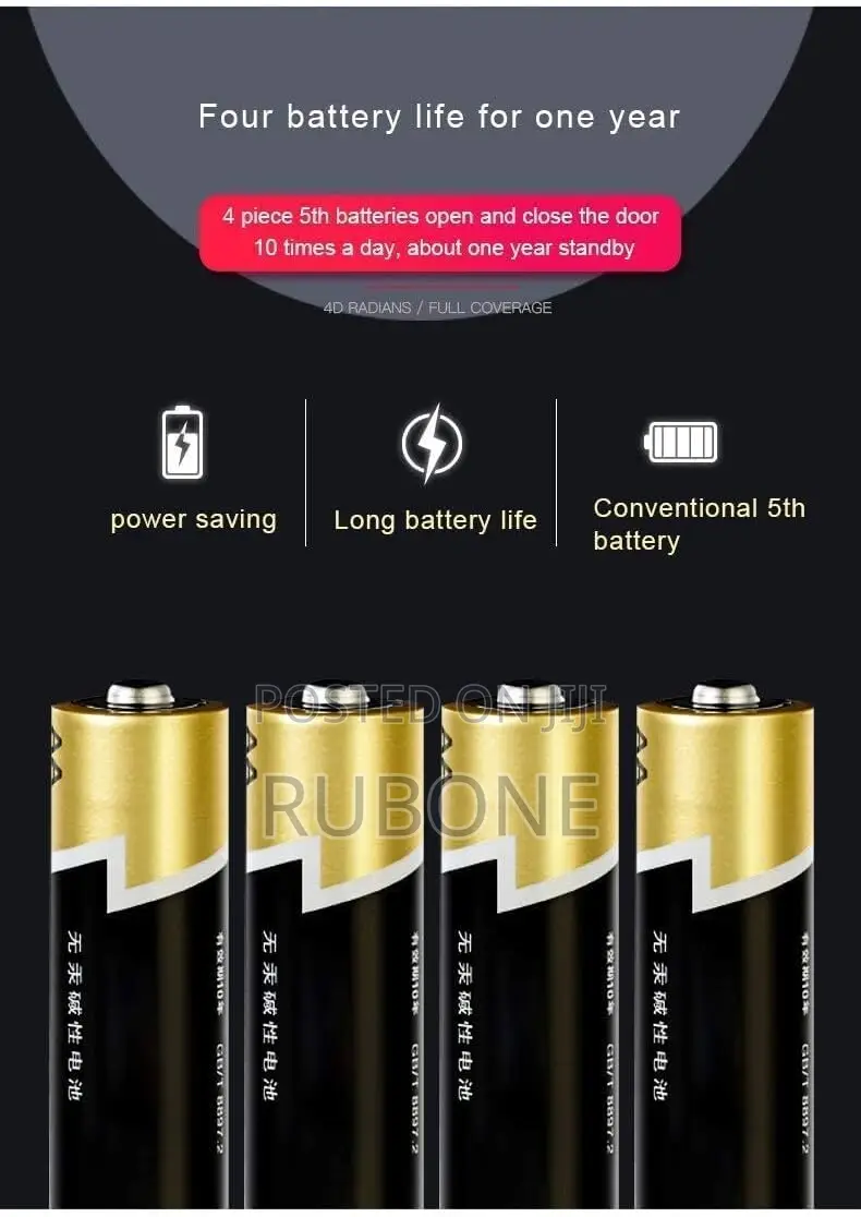 Electronic WiFi Smart APP Password Door Lock Fingerprint IC CardKey