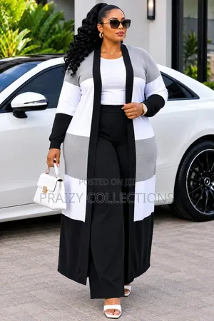 Elegant 3-Piece Ladies' Knit Set