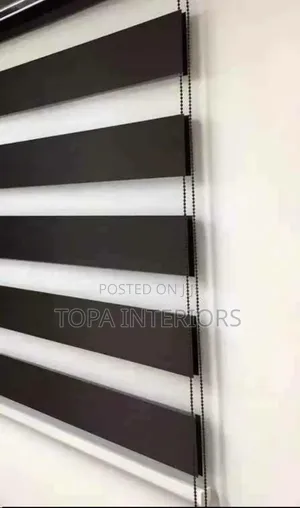 Horizontal Zebra Roller Window Curtain Blinds Supply and Installation