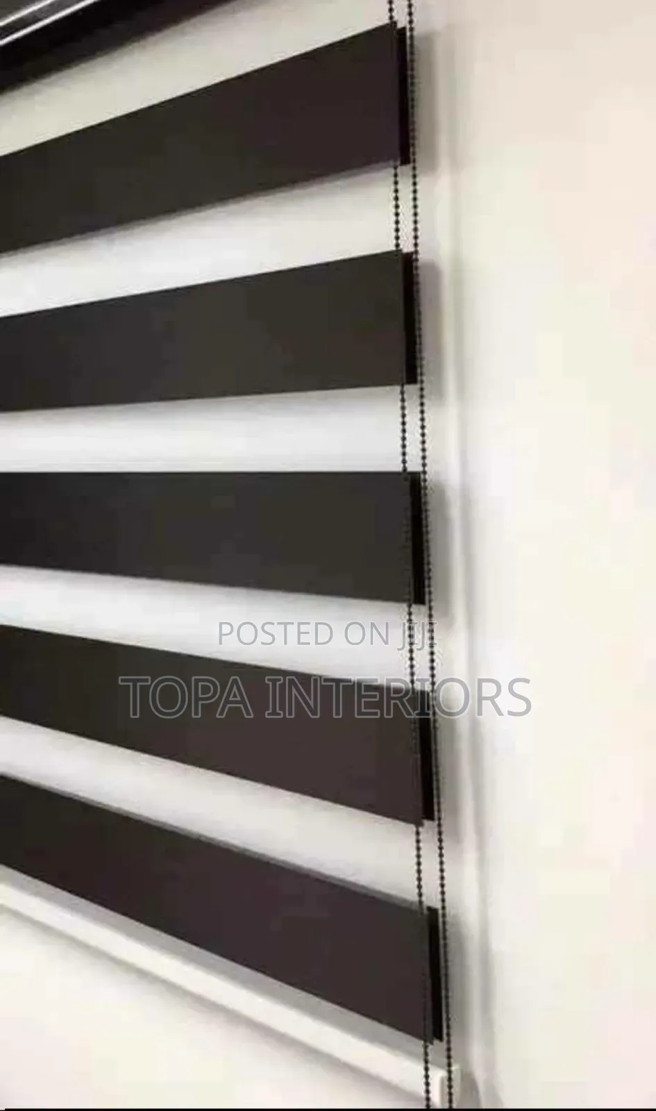 Horizontal Zebra Roller Window Curtain Blinds Supply and Installation