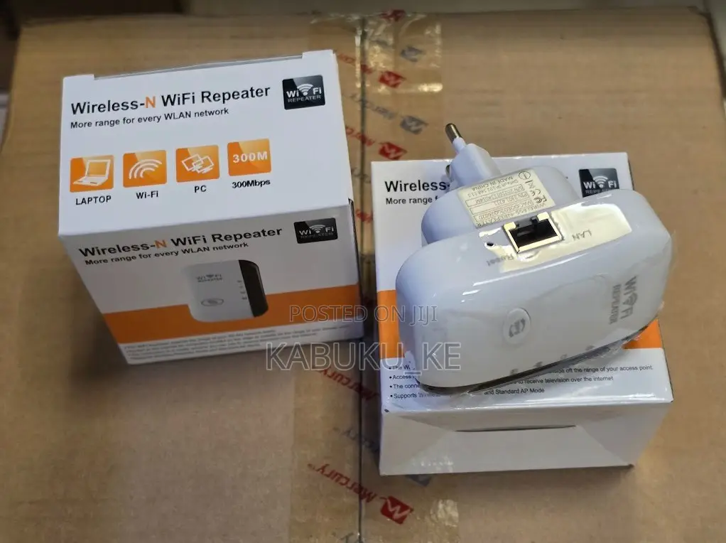 Wireless WiFi Repeater EU Plug Long Range 10/100Mbps Signal Extender
