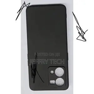Oppo Reno 7 Silicon Back Cover Case - Black