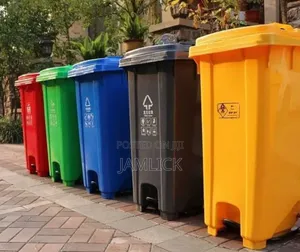 Bon Appetit Pedal Dustbin 100L 120L With Wheels - Hm