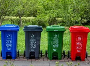 Bon Appetit Pedal Dustbin 100L 120L With Wheels - Hm