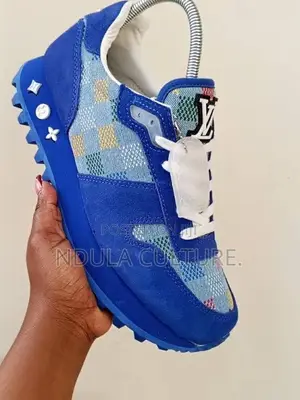 Louis Vuitton Run 55 Damier Suede Runner