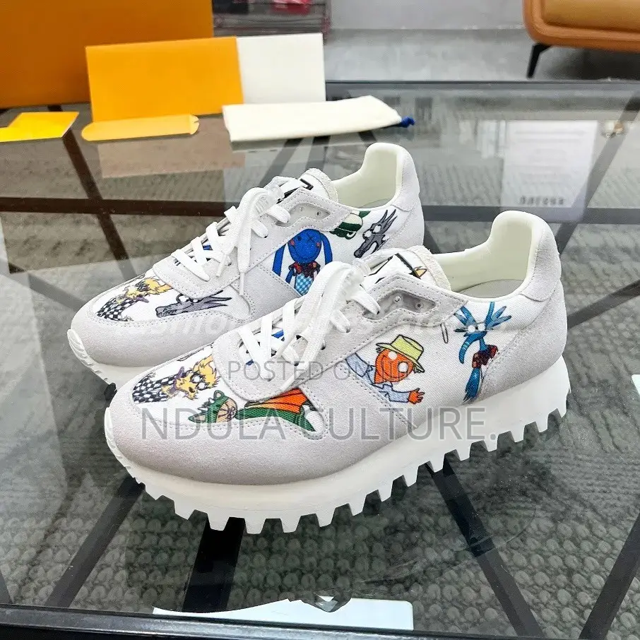Louis Vuitton Run 55 Damier Suede Runner