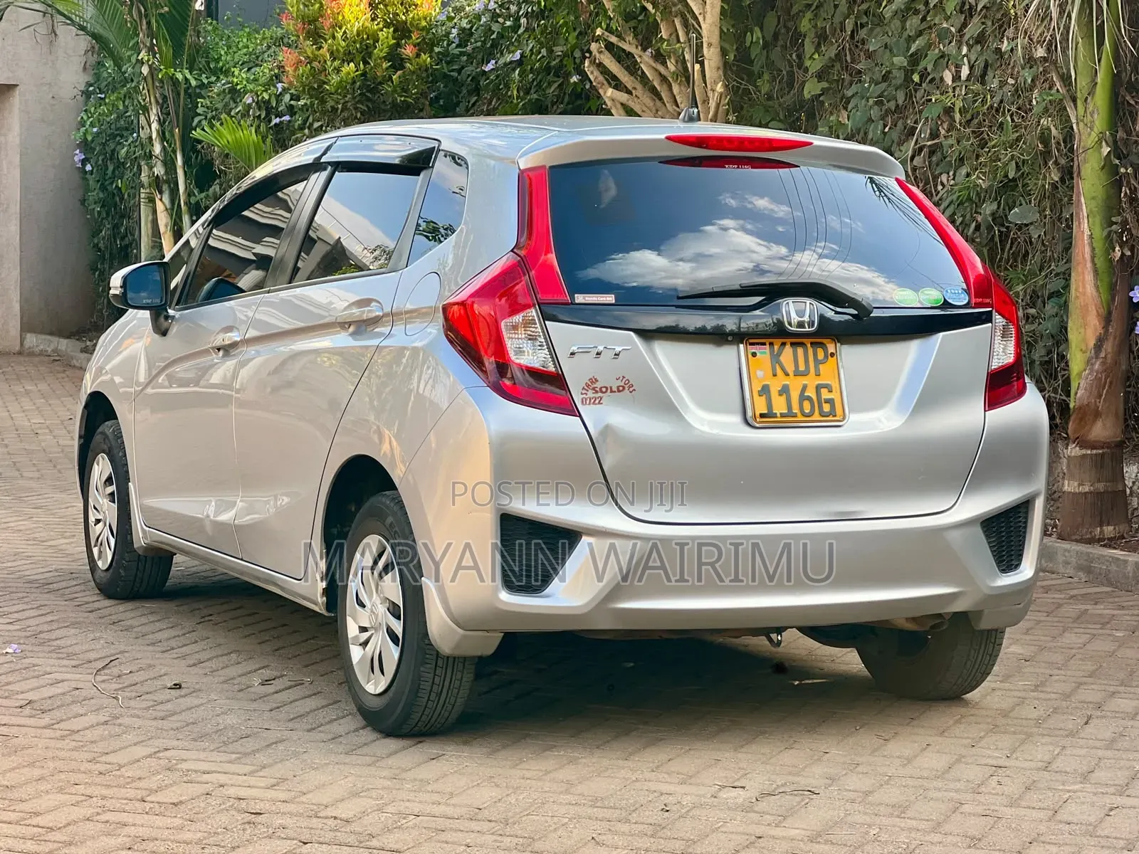 Honda Fit 2016 Silver