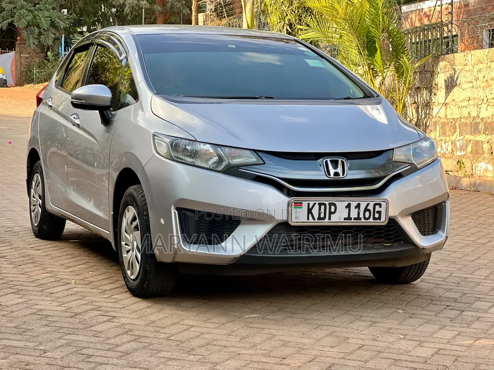 Honda Fit 2016 Silver