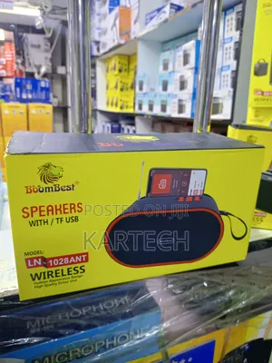 BoomBest LN-1028ANT Wireless Speaker – Strong Bass FM Radio