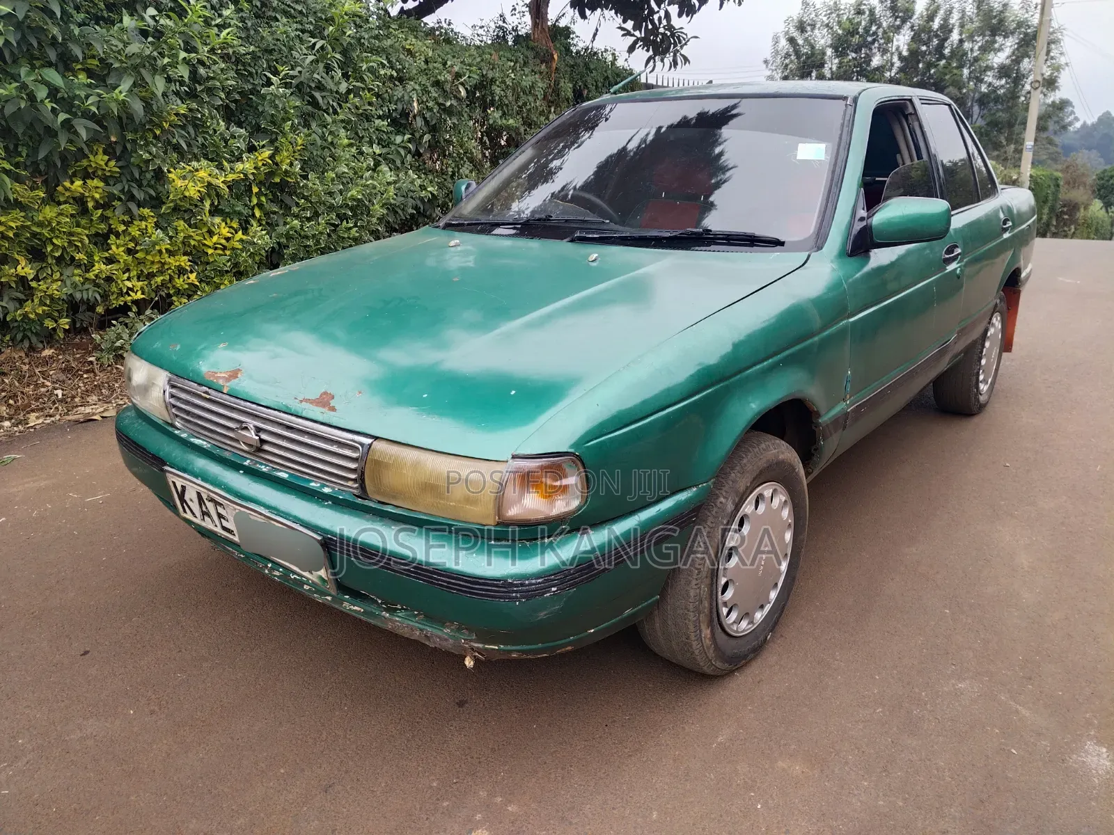 Nissan FB14 1989 Green