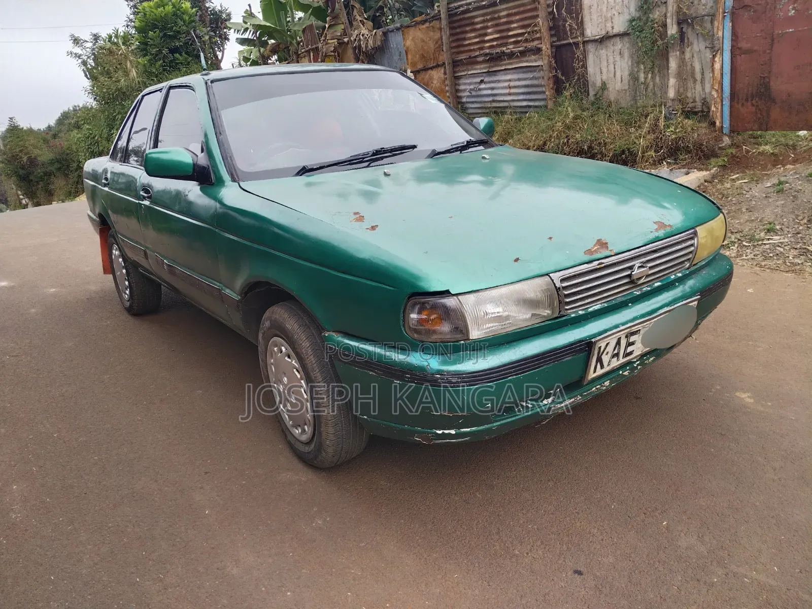 Nissan FB14 1989 Green