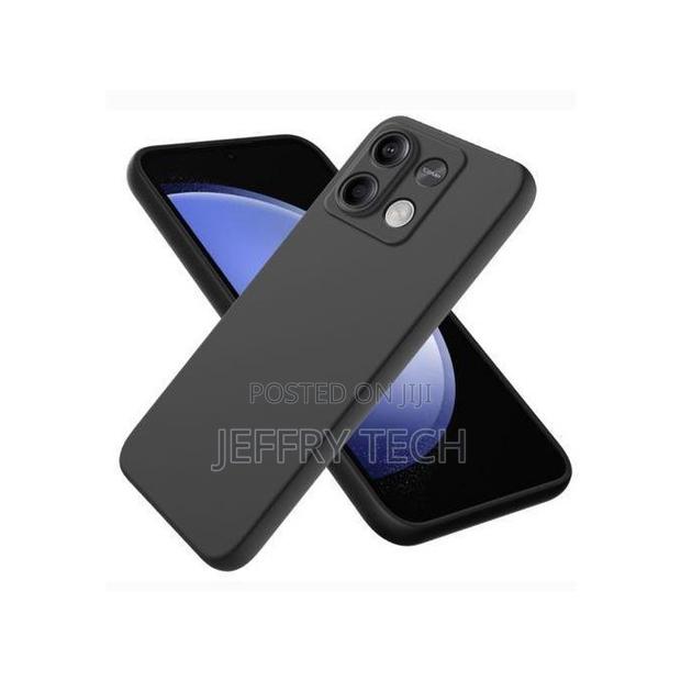 Silicone Back for Redmi Note 13 Pro 5g .Black - main view
