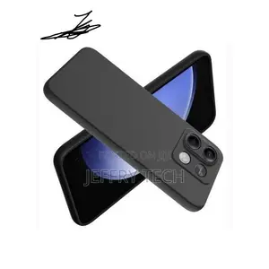 Silicone Back for Redmi Note 13 Pro 5g .Black
