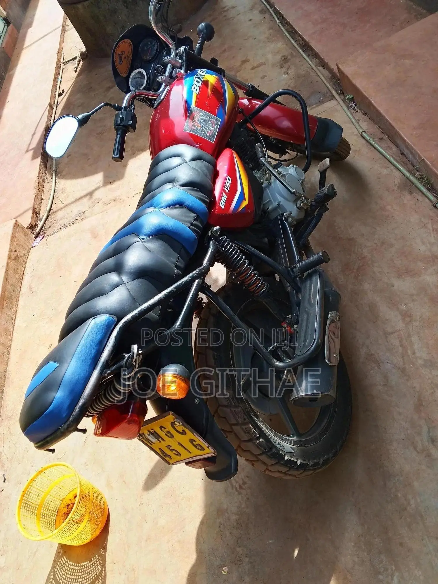 Bajaj Boxer 150 UG 2021 Red