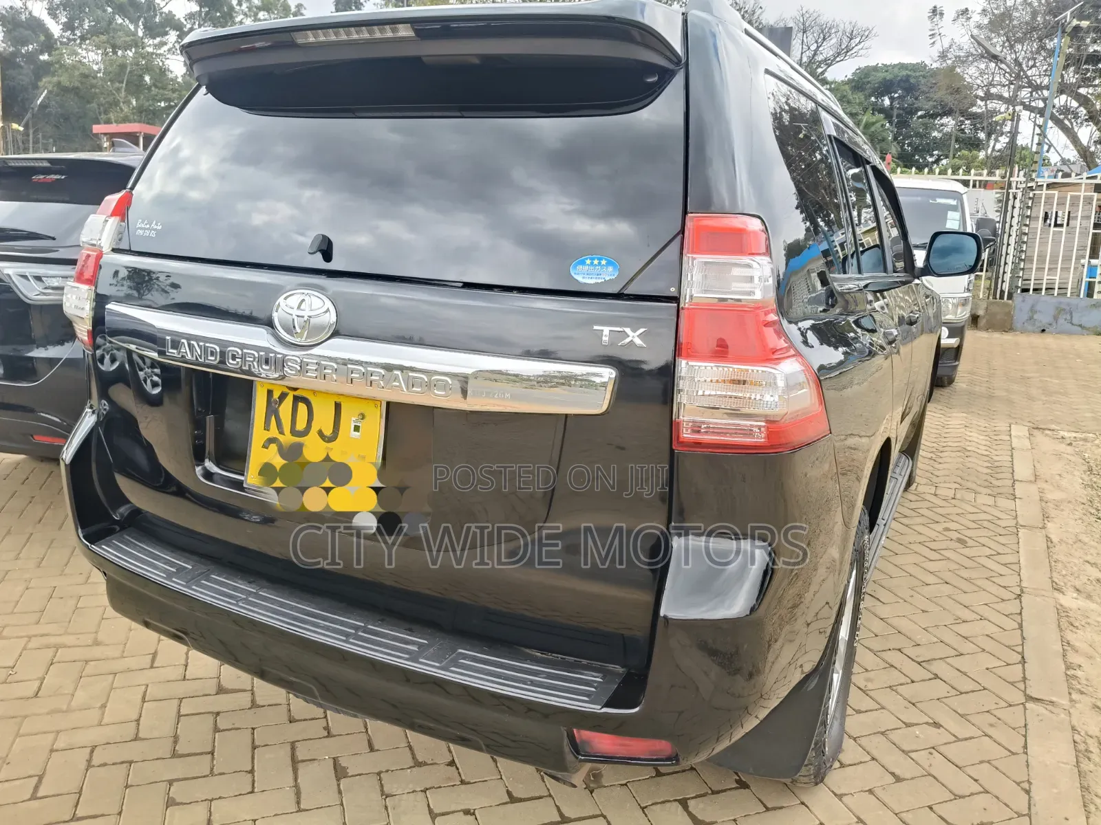 Toyota Land Cruiser Prado 2015 Black