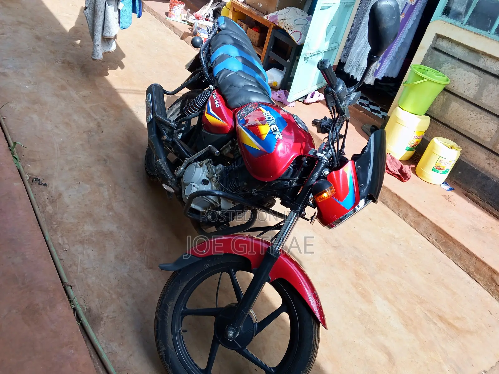 Bajaj Boxer 150 UG 2021 Red