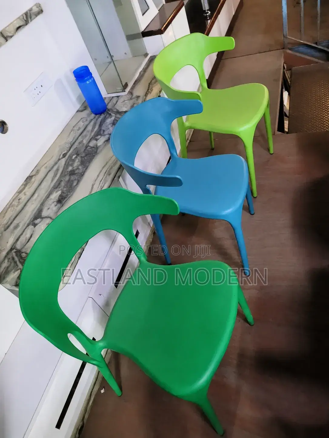 Durable Stackable Plastic Chairs for Home, Office Outdoor Use