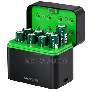 Green Lion Rechargeable 4*AA + 4*AAA Battery Dock
