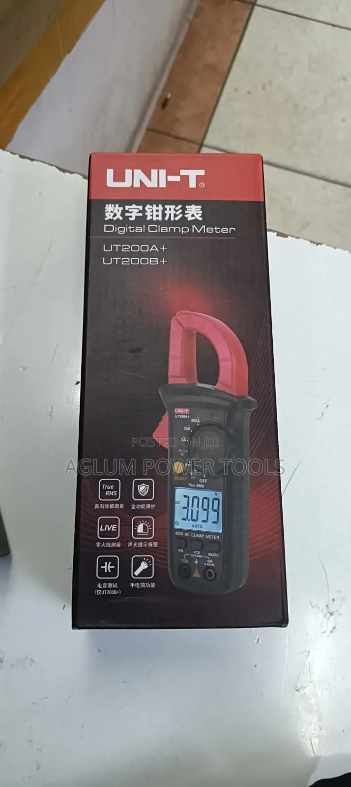 Uni-T 200A+ AC Clamp Meter 4000 Units