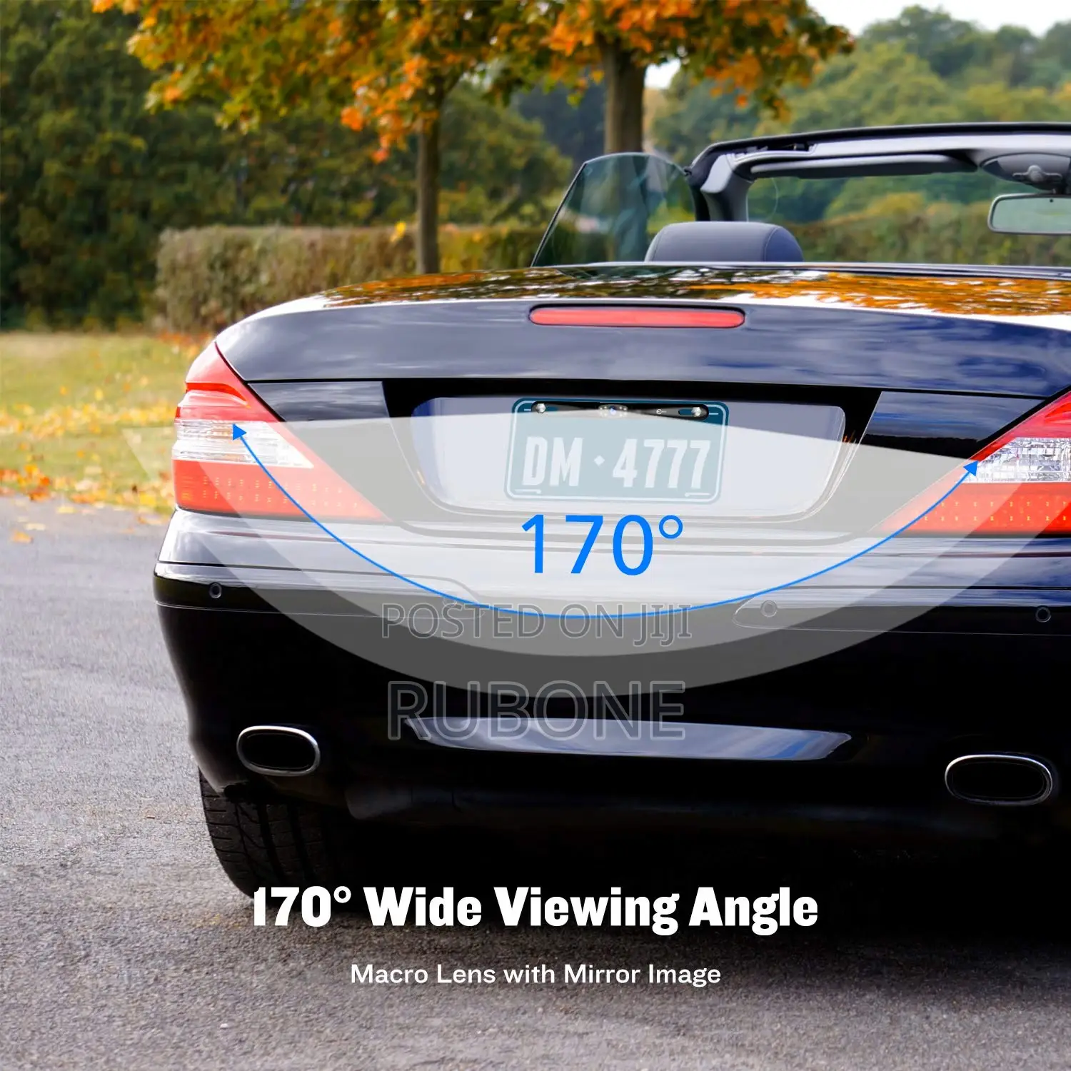 Backup Camera, Esky 170 Degree Wide Angle 8 LED