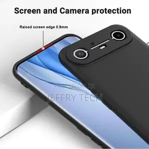 Spark Slim Luxury Shockproof Silicone Case Black