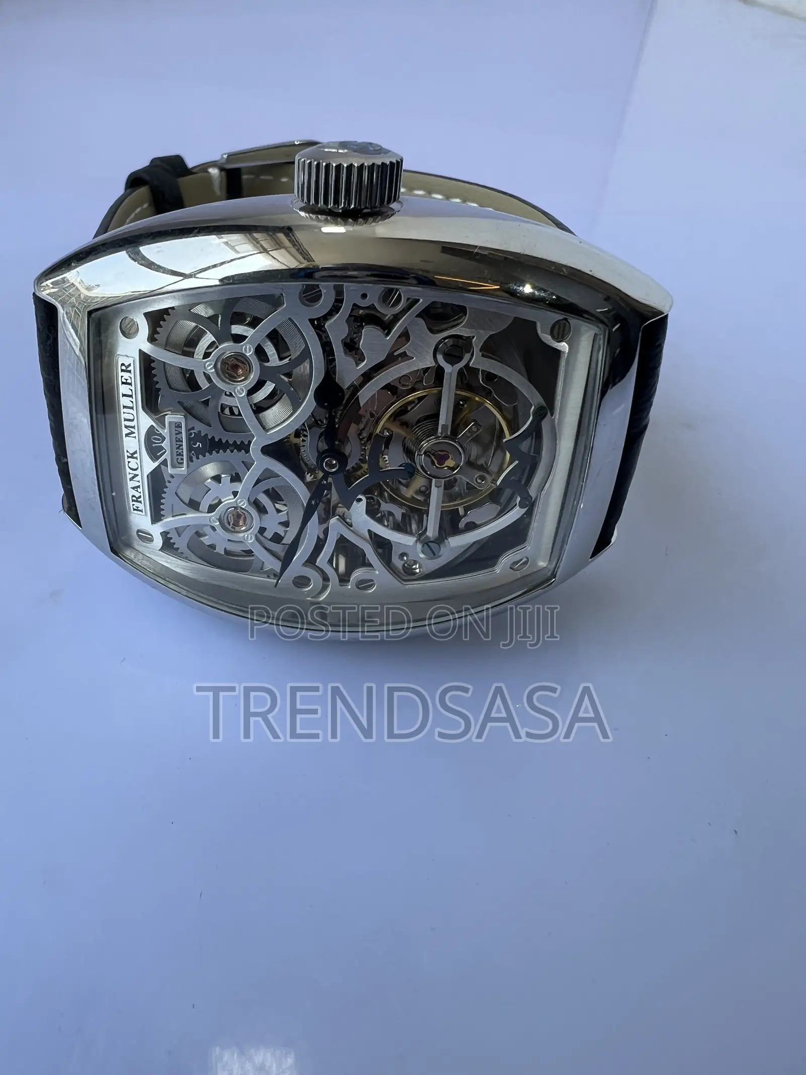 Frank Muller Skeleton Stainless Steel Watch