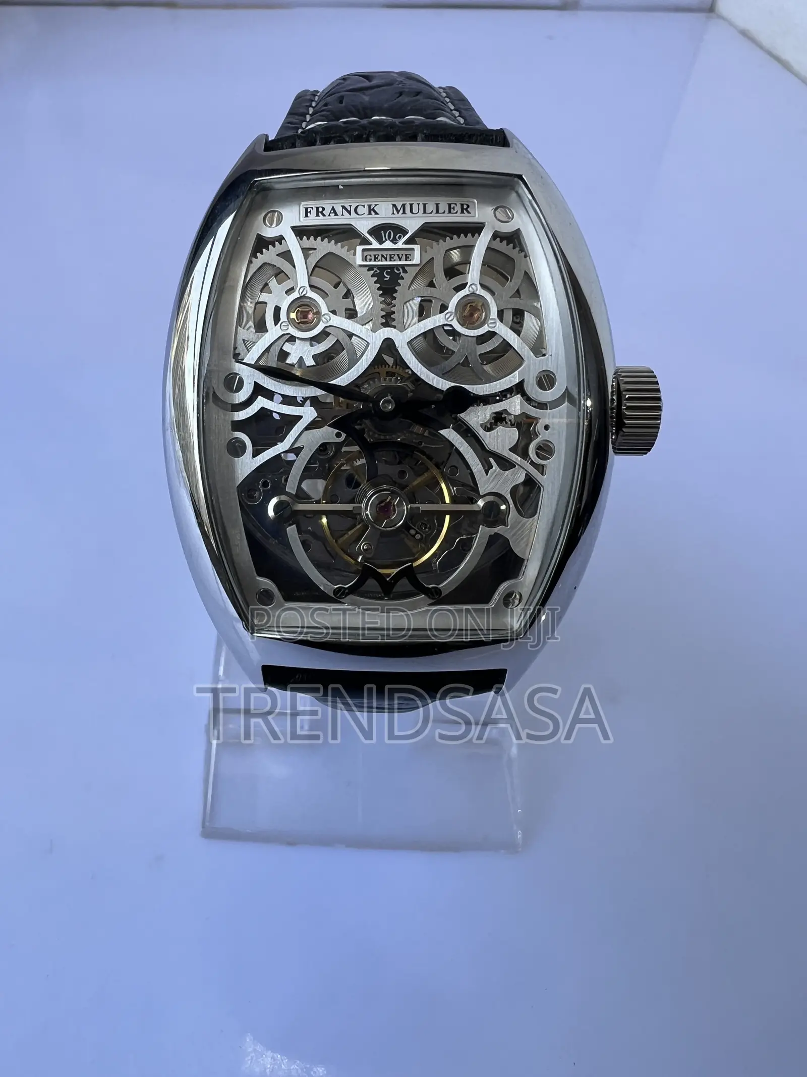 Frank Muller Skeleton Stainless Steel Watch
