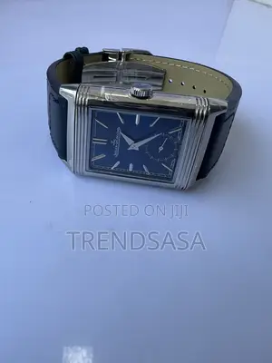 Jaeger Lecoultre Reversal Watch,two in One Blue and White Dial Watch