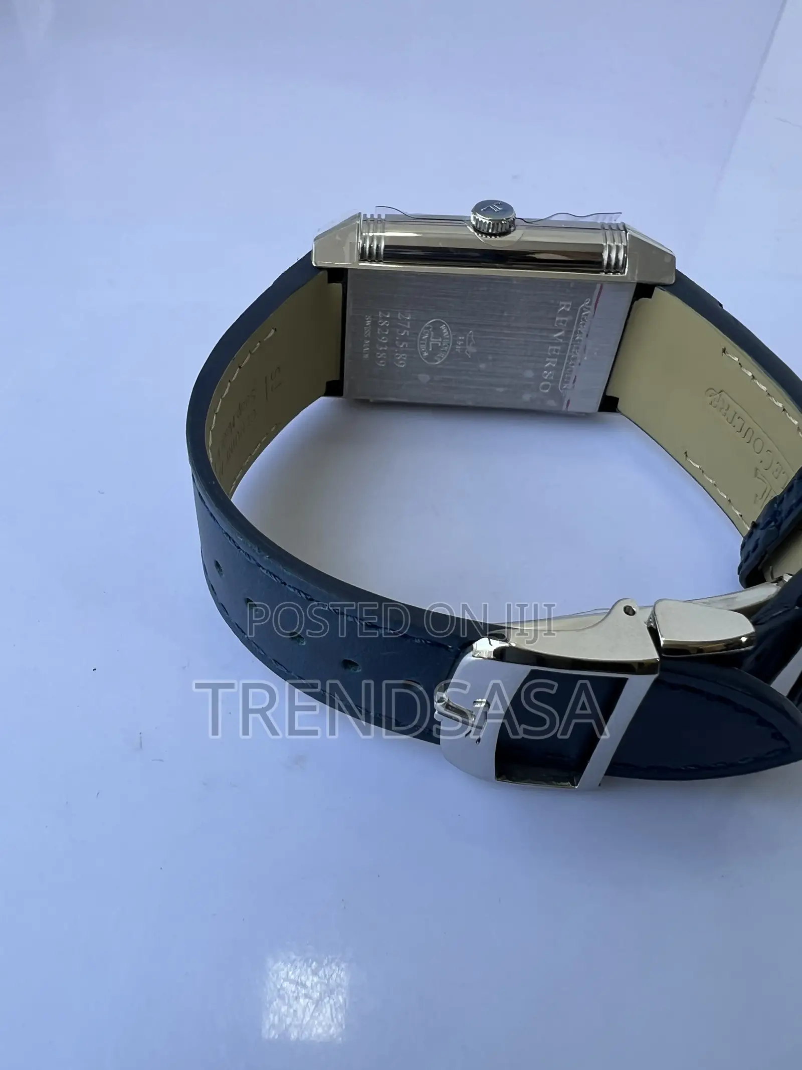 Jaeger Lecoultre Reversal Watch,two in One Blue and White Dial Watch
