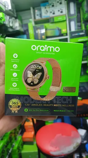 Oraimo Watch Muse 2 1.32" AMOLED Cute Ladies Smart Watch