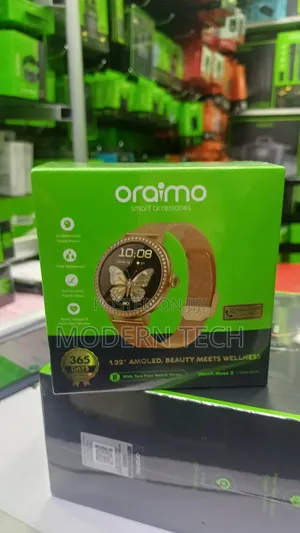 Oraimo Watch Muse 2 1.32" AMOLED Cute Ladies Smart Watch OSW-833N
