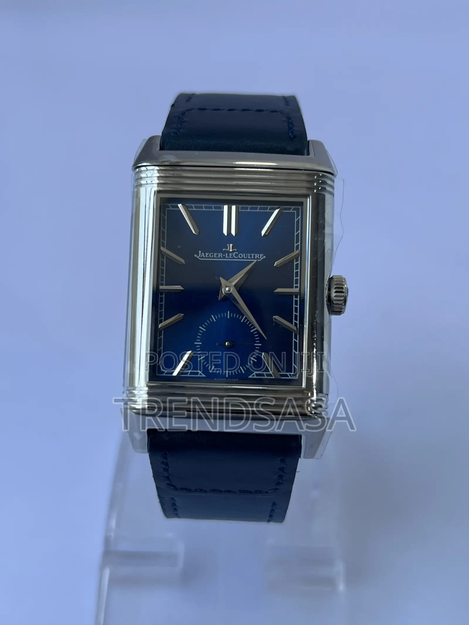 Jaeger Lecoultre Reversal Watch,two in One Blue and White Dial Watch