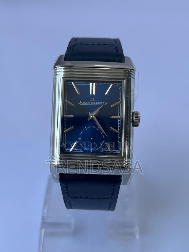 Jaeger Lecoultre Reversal Watch,two in One Blue and White Dial Watch