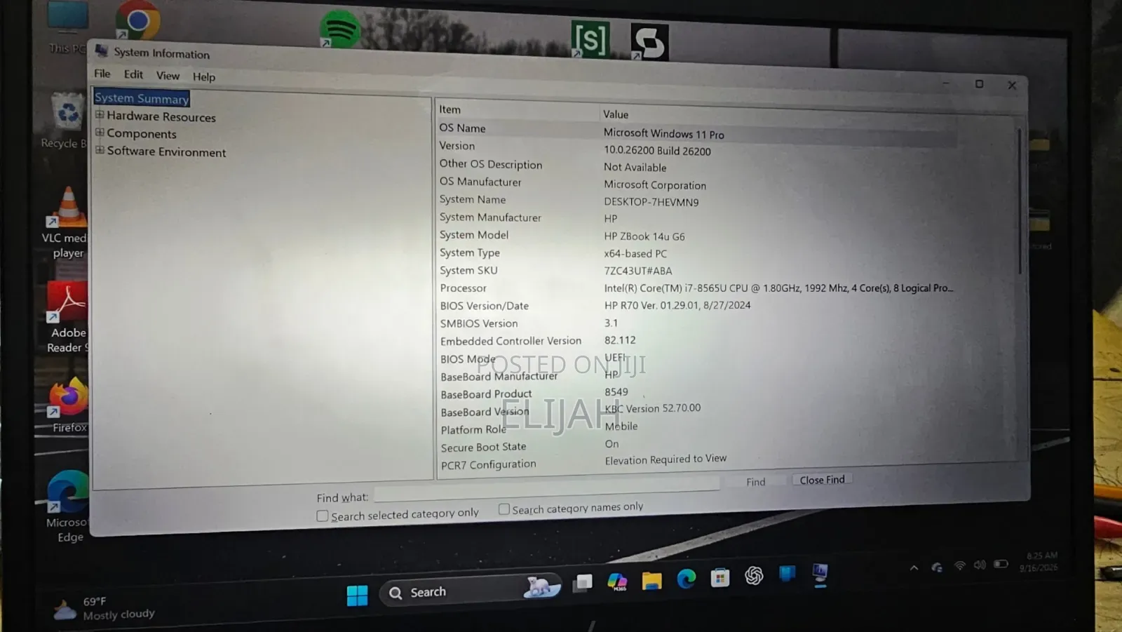 New Laptop HP ZBook 14u G6 16GB Intel Core i7 SSD 512GB