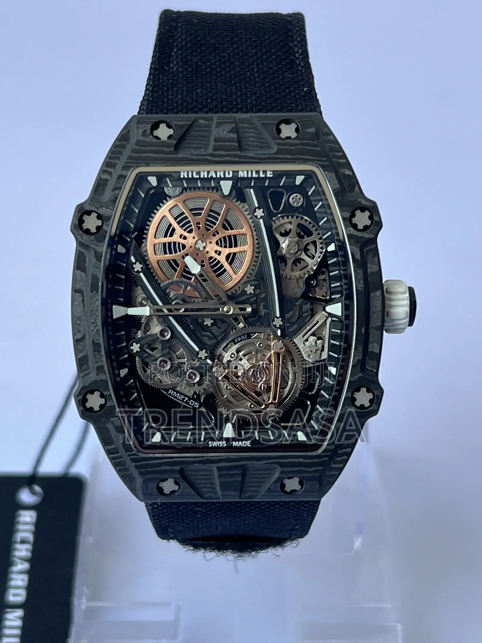 Richard Mille RM 27-05 Black Canvas Watch