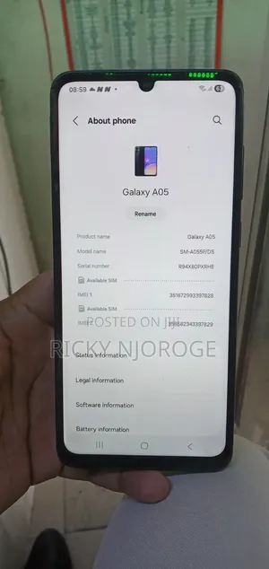 Samsung Galaxy A05 64 GB Blue