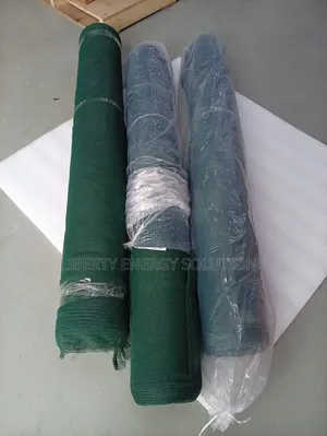 Dark Green Construction Safety Net