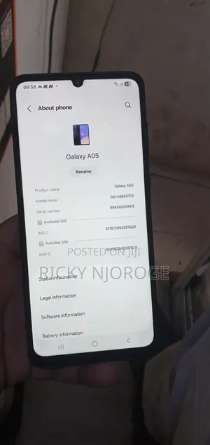 Samsung Galaxy A05 64 GB Blue