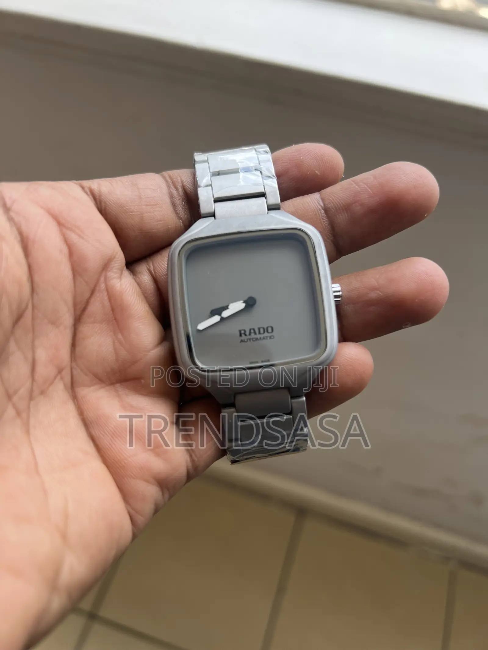 Rado Square Matt Grey Gents Watch