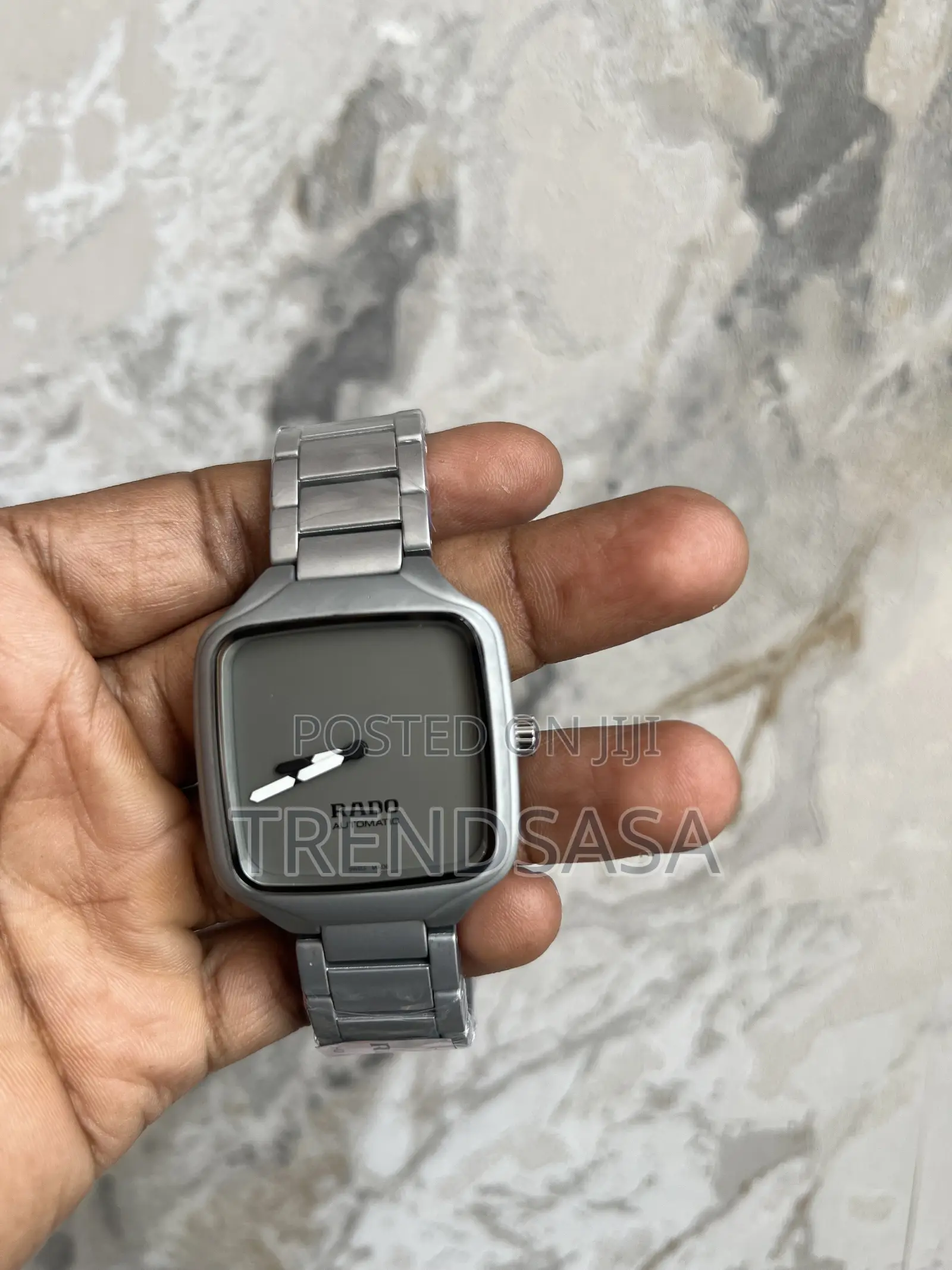 Rado Square Matt Grey Gents Watch