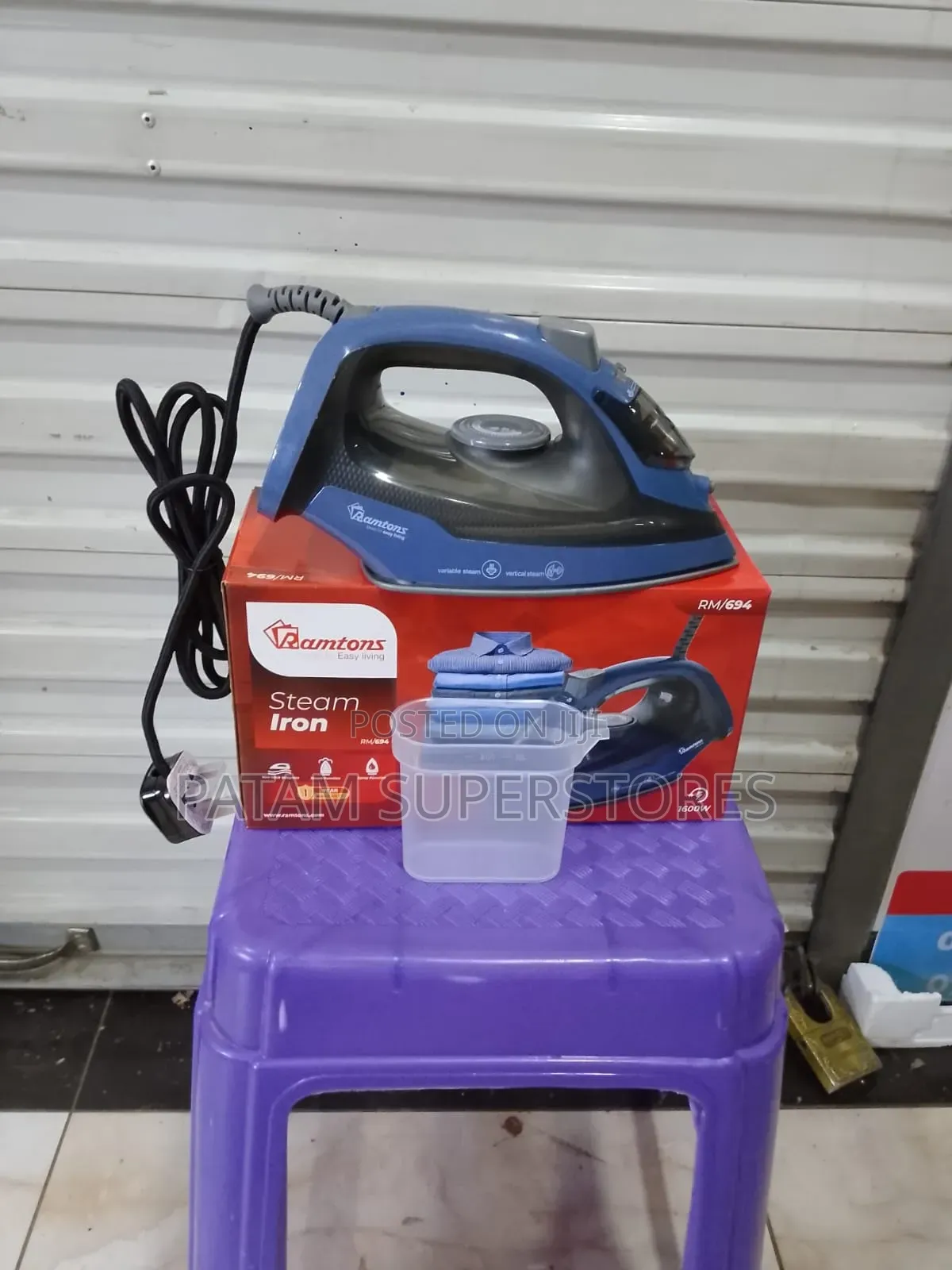 Ramtons Steam Iron RM/694